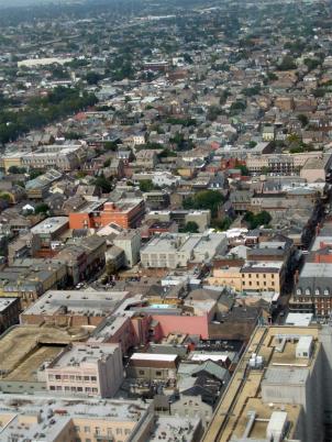 Aerial View of New Orleans, Two Years after Hurricane Katrina, Robert Olshansky, 2007